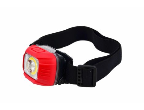 AWTOOLS LATARKA CZOŁOWA TINRAY COB CREE LED BLACK LINE - 2