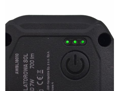 AWTOOLS LATARKA WARSZTATOWA SOL CREE COB LED - 4