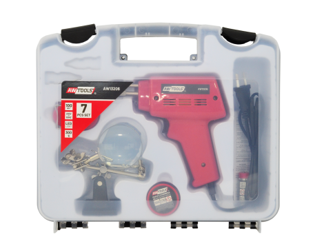 AWTOOLS LUTOWNICA TRANSFORMATOROWA 100W ZESTAW Z AKCESORIAMI 7ELE. - 3