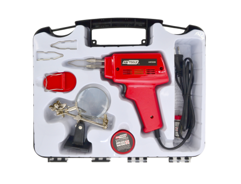 AWTOOLS LUTOWNICA TRANSFORMATOROWA 100W ZESTAW Z AKCESORIAMI 7ELE. - 2