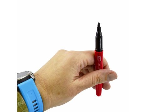 AWTOOLS MARKERY CIENKIE CZARNE  5szt. - 2
