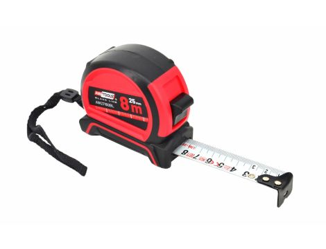 AWTOOLS MIARA ZWIJANA  8m x 25mm ABS NYLONOWA POWŁOKA - 4