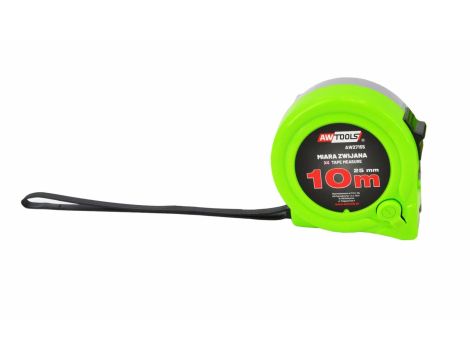 AWTOOLS MIARA ZWIJANA 10m x 25mm ABS 2-STOP