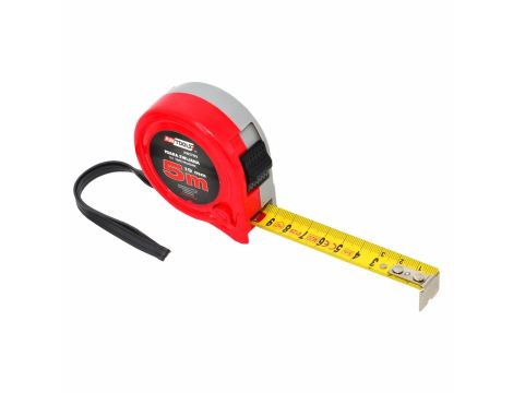 AWTOOLS MIARA ZWIJANA 5m x 19mm ABS 2- STOP