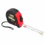 AWTOOLS MIARA ZWIJANA CZERWONO-CZARNA 10m x 25mm ABS TPR 2-STOP - 4