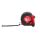 AWTOOLS MIARA ZWIJANA CZERWONO-CZARNA 7,5m x 25mm ABS TPR 2-STOP
