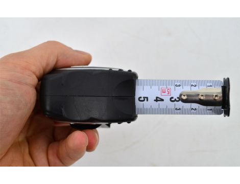 AWTOOLS MIARA ZWIJANA DWUSTRONNA  5m x 25mm ABS TPR 1-STOP - 5
