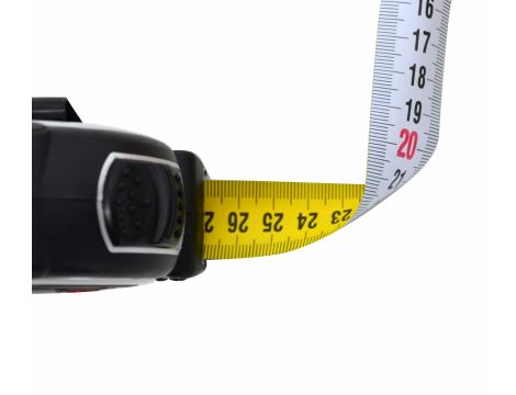 AWTOOLS MIARA ZWIJANA DWUSTRONNA  8m x 25mm ABS TPR 1-STOP - 4