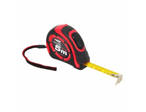 AWTOOLS MIARA ZWIJANA MAGNETYCZNA  5m x 19mm ABS TPR 1-AUTO STOP - 4