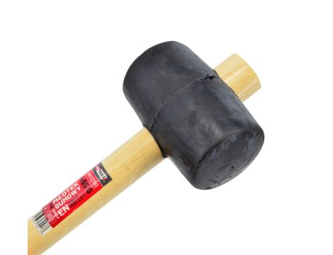AWTOOLS MŁOTEK GUM/DR.  900g - 3