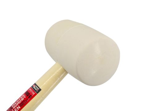 AWTOOLS MŁOTEK GUM/DR. BIAŁY 340g - 3
