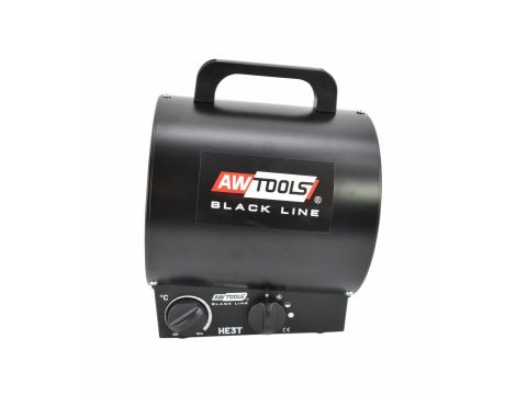 AWTOOLS NAGRZEWNICA ELEKTRYCZNA TUBA  3KW HE3T /BLACK LINE - 4