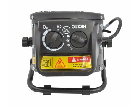 AWTOOLS NAGRZEWNICA ELEKTRYCZNA TUBA CERAMIC  2KW HE2TC /BLACK LINE - 3