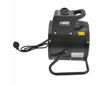 AWTOOLS NAGRZEWNICA ELEKTRYCZNA TUBA PROF  2KW HE2TP /BLACK LINE - 3