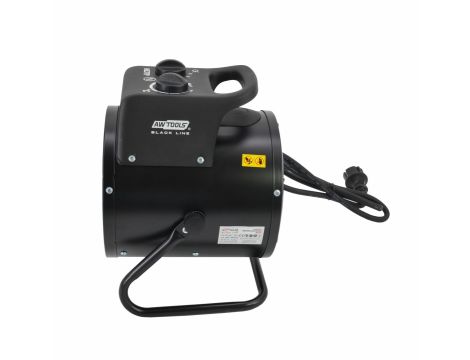 AWTOOLS NAGRZEWNICA ELEKTRYCZNA TUBA PROF  3KW HE3TP /BLACK LINE - 3