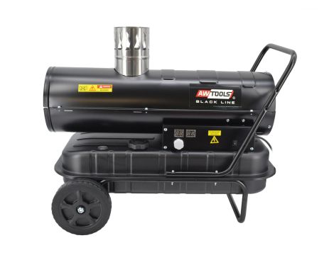 AWTOOLS NAGRZEWNICA OLEJOWA 20KW HD20C Z ODPROWADZENIEM SPALIN /BLACK LINE - 4