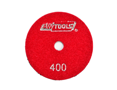 AWTOOLS NAKŁADKA POLERSKA 100mm  GR. 400 S NA SUCHO