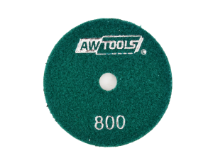 AWTOOLS NAKŁADKA POLERSKA 100mm  GR. 800 S NA SUCHO