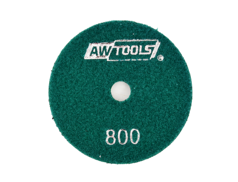 AWTOOLS NAKŁADKA POLERSKA 100mm  GR. 800 S NA SUCHO