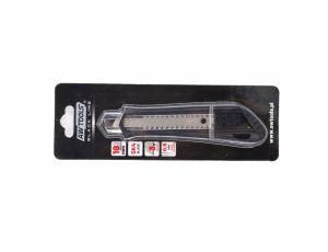 AWTOOLS NOŻYK DO TAPET ABS 18mm 14-SEG. SK4 BLACK LINE - image 2