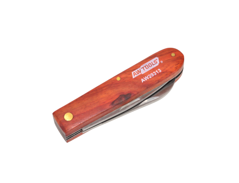 AWTOOLS NÓŻ MONTERSKI/ UCHWYT DREWNIANY 180mm - 2