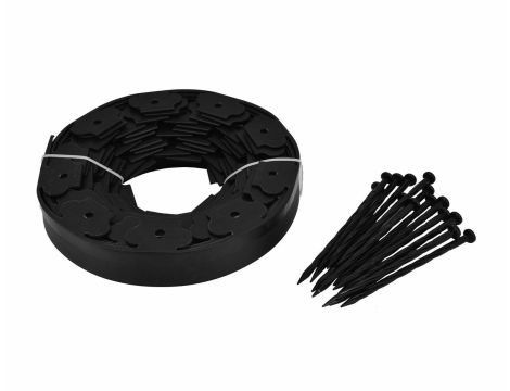 AWTOOLS OBRZEŻE TRAWNIKOWE ECO-BORDER 10M CZARNE - 2
