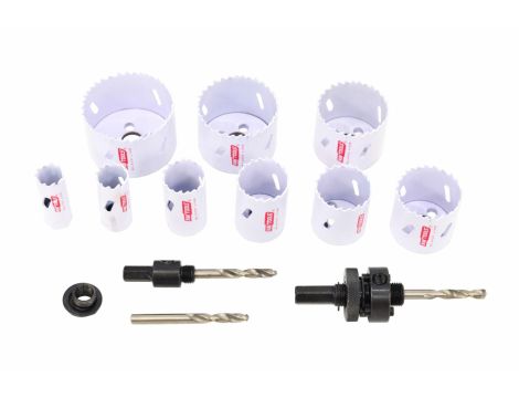 AWTOOLS OTWORNICE BIMETALOWE KPL. 19-64mm 13 elem. BLACK LINE WALIZKA METALOWA - 2