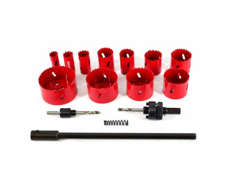 AWTOOLS OTWORNICE BIMETALOWE KPL. 19-76mm 15 elem. - 2