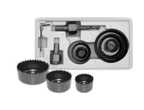 AWTOOLS OTWORNICE DO DREWNA 11szt. /19-64mm/