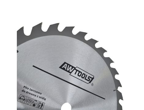 AWTOOLS PIŁA TARCZOWA WIDIOWA 160x30x24z - 4