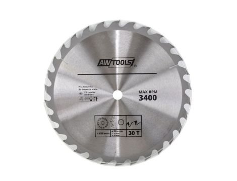AWTOOLS PIŁA TARCZOWA WIDIOWA 400x30x30z