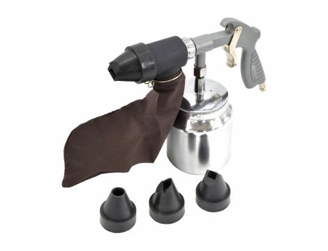 AWTOOLS PISTOLET DO PIASKOWANIA ZE ZBIORNIKIEM Z ODZYSKIEM - 2