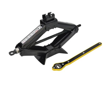 AWTOOLS PODNOŚNIK TRAPEZOWY 2000kg + KLUCZ - 2