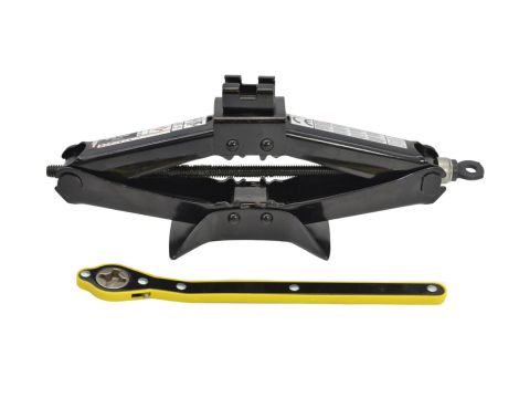 AWTOOLS PODNOŚNIK TRAPEZOWY 2000kg + KLUCZ - 4