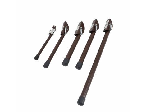 AWTOOLS PODPORA GARAŻOWA 25x250mm DUŻA BRĄZOWA - 4