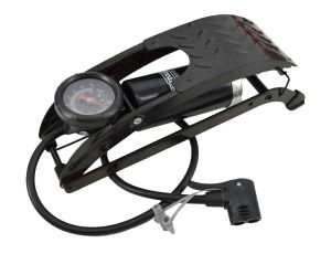 AWTOOLS POMPKA NOŻNA JEDNOTŁOKOWA Z MANOMETRE M