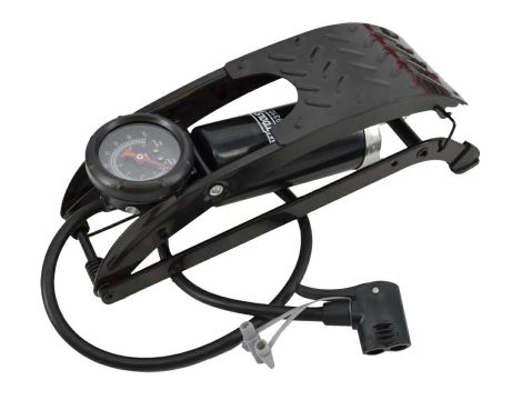 AWTOOLS POMPKA NOŻNA JEDNOTŁOKOWA Z MANOMETRE M