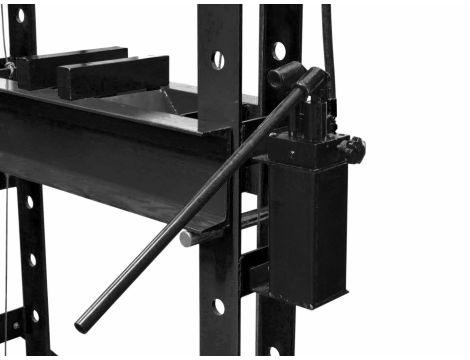 AWTOOLS PRASA HYDRAULICZNA Z MANOM. 50T PODWÓJNY TŁOK - 4