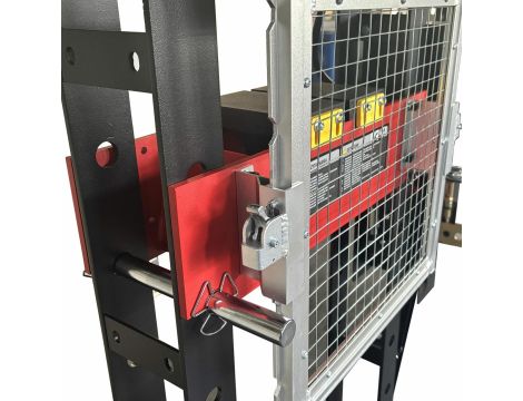 AWTOOLS PRASA HYDRAULICZNO-PNEUMATYCZNA Z MANOM. 50T PRO. Z OSŁONĄ BLACK LINE - 5