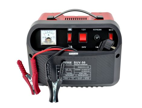 AWTOOLS PROSTOWNIK  SUV-50 Z ROZRUCHEM 12V/24V /BLACK LINE - 3