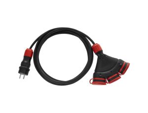 AWTOOLS PRZEDŁUŻACZ  EXTREME 40m 3x2,5mm 3 GNIAZDA IP54 16A/4000W - image 2