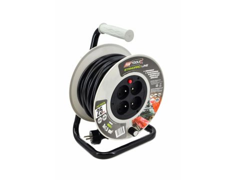 AWTOOLS PRZEDŁUŻACZ BĘBEN STANDARD 40m 3x1,5mm 16A / 3680W