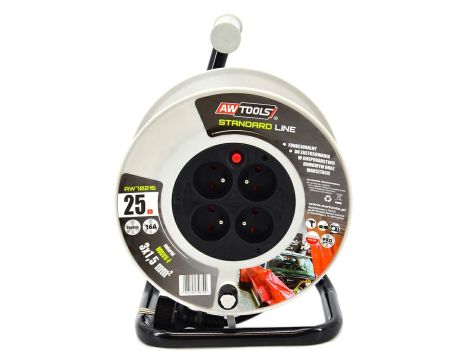 AWTOOLS PRZEDŁUŻACZ BĘBEN STANDARD 50m 3x1,5mm 16A / 3680W - 2