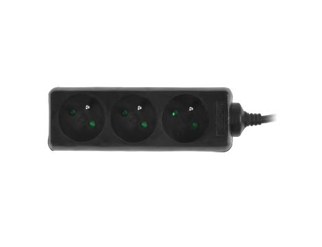 AWTOOLS PRZEDŁUŻACZ DOMOWY CZAR. U.3g*1,5m - 2