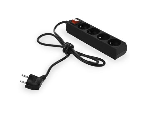 AWTOOLS PRZEDŁUŻACZ DOMOWY CZAR.WYŁ.U.4g*1,5m - 3