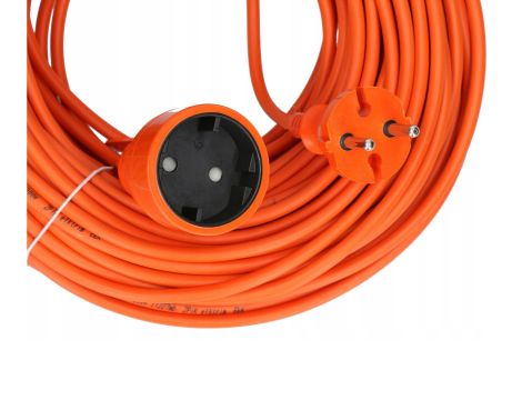 AWTOOLS PRZEDŁUŻACZ OGRODOWY 30m POMARAŃCZOWY 2x1,0mm - 2