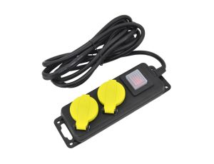 AWTOOLS PRZEDŁUŻACZ WARSZTATOWY WYŁ.U.2g*5,0m  IP44 3x1,5mm