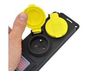 AWTOOLS PRZEDŁUŻACZ WARSZTATOWY WYŁ.U.3g*3,0m  IP44 3x1,5mm