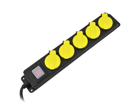 AWTOOLS PRZEDŁUŻACZ WARSZTATOWY WYŁ.U.5g*5,0m  IP44 3x1,5mm - 3