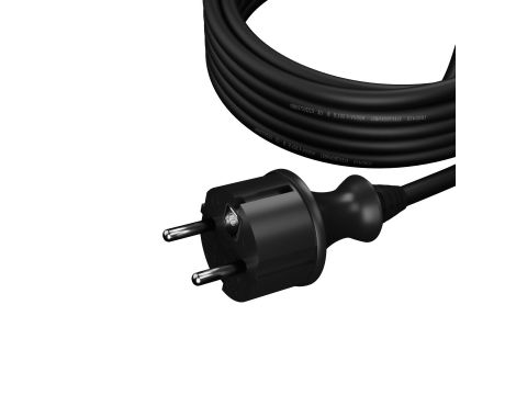 AWTOOLS PRZEWÓD Z WTYCZKĄ 1,5m 3x1,0 CZARNYH05VV-F - 3